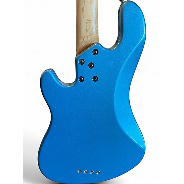 Used Lakland DJ4 Skyline Darryl Jones 4 string Blue Electric Bass Guitar