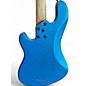 Used Lakland DJ4 Skyline Darryl Jones 4 string Blue Electric Bass Guitar