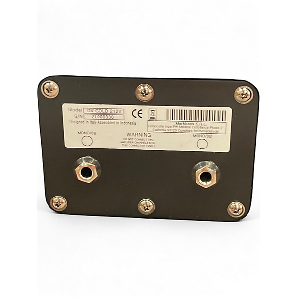 Used Markbass DV MARK 212V Guitar Cabinet