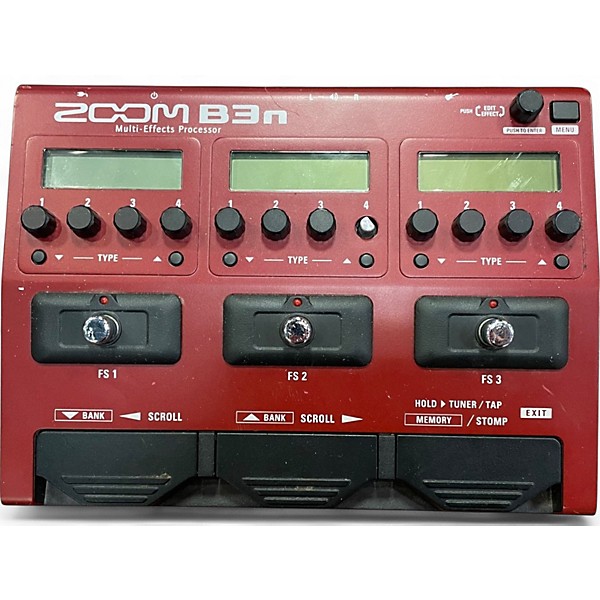 Used Zoom B3N Effect Processor