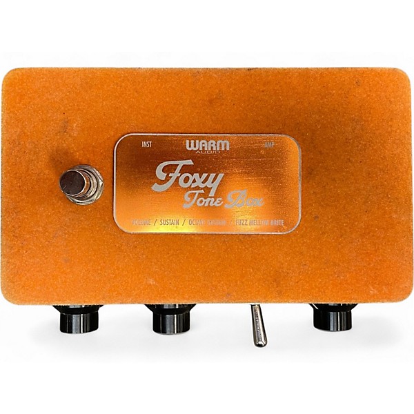 Used Warm Audio foxy tone box Effect Pedal