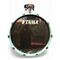 Used TAMA 4 Piece Starclassic Stripped Torquoise Drum Kit
