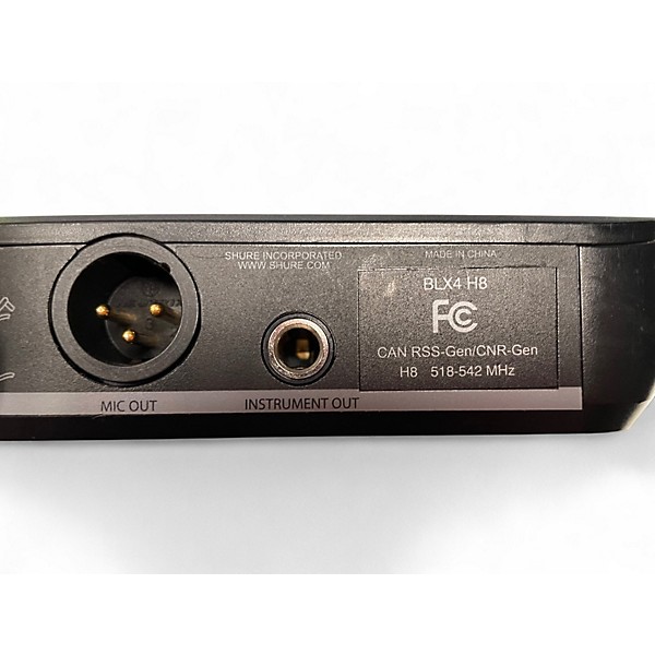 Used Shure BLX4 Bodypack Wireless System