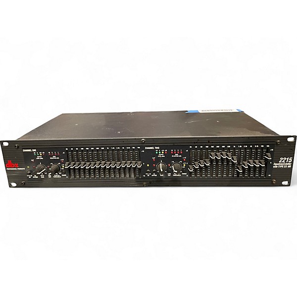 Used dbx 2215 Dual-Channel 15-Band Equalizer