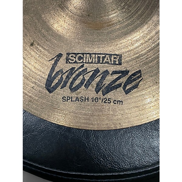 Used 2000s Zildjian 10in Scimitar splash Cymbal