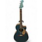 Used 2020s Fender Newporter Player Baltic Blue Acoustic Electric Guitar thumbnail