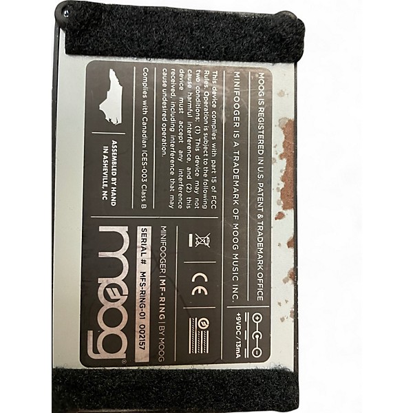 Used Moog Minifooger MF Ring Effect Pedal