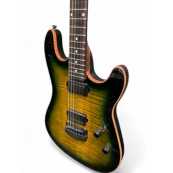 Used Ernie Ball Music Man Sabre  Gator Burst Solid Body Electric Guitar