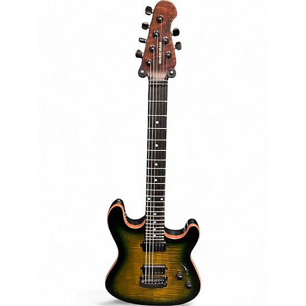 Used Ernie Ball Music Man Sabre  Gator Burst Solid Body Electric Guitar