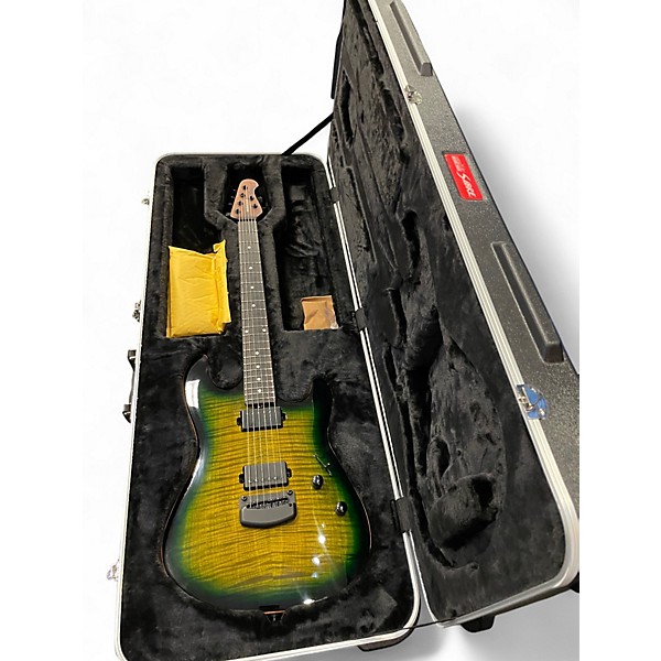 Used Ernie Ball Music Man Sabre  Gator Burst Solid Body Electric Guitar