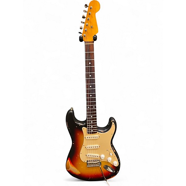 Used Nash Guitars Alder 3T 3 Color Sunburst Relic Solid Body Electric Guitar