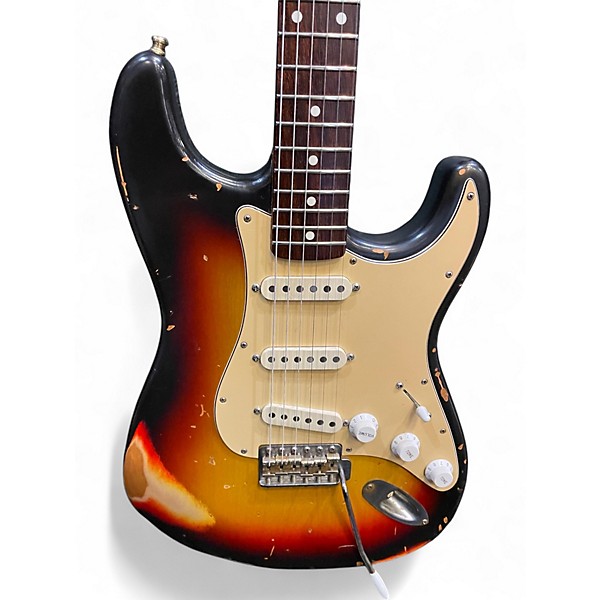 Used Nash Guitars Alder 3T 3 Color Sunburst Relic Solid Body Electric Guitar