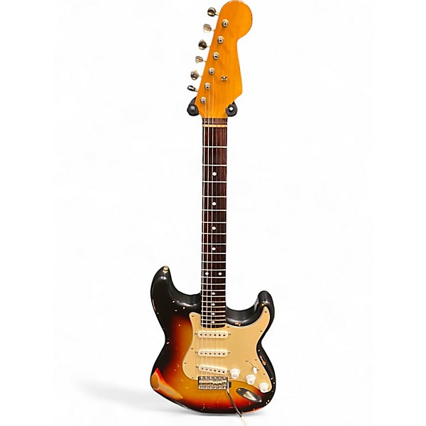 Used Nash Guitars Alder 3T 3 Color Sunburst Relic Solid Body Electric Guitar