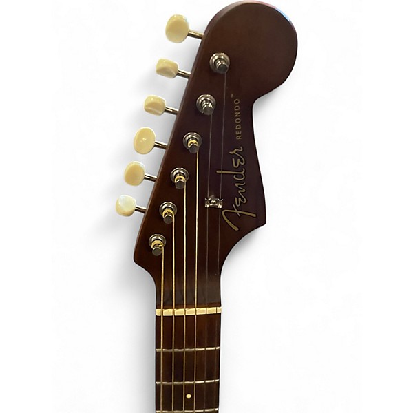 Used Fender Redondo Natural Acoustic Electric Guitar