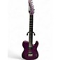 Used Balaguer Woodman Custom 7 string baritone Purple Baritone Guitars thumbnail