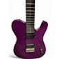 Used Balaguer Woodman Custom 7 string baritone Purple Baritone Guitars