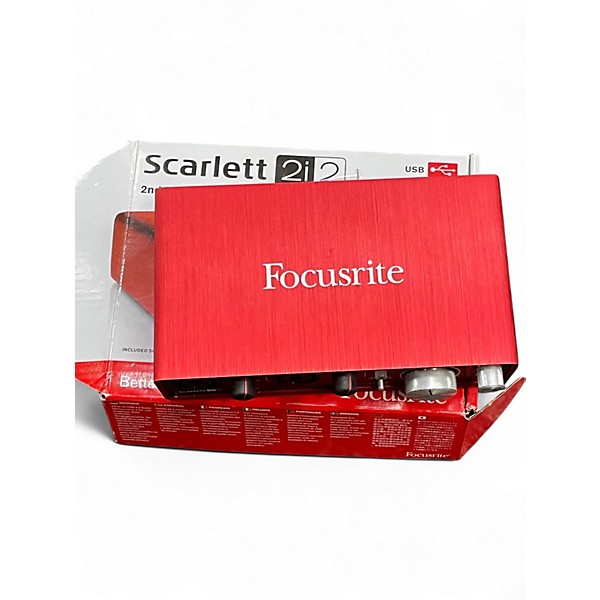 Used Focusrite Scarlett 2i2 Gen 2 Audio Interface