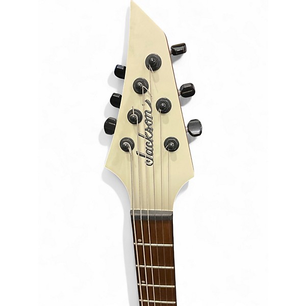 Used Jackson Pro Series Misha Mansoor Signature Juggernaut ET6 CHALK GRAY Solid Body Electric Guitar