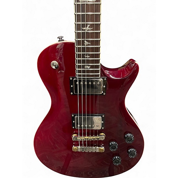 Used 2020s PRS SE Singlecut McCarty 594 Cherry Solid Body Electric Guitar