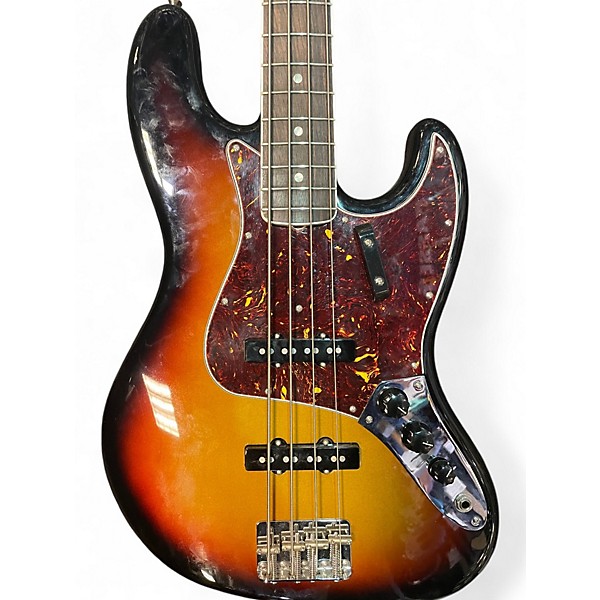 Used Fender AMERICAN VINTAGE II JAZZ BASS 3 Tone Sunburst Electric Bass Guitar