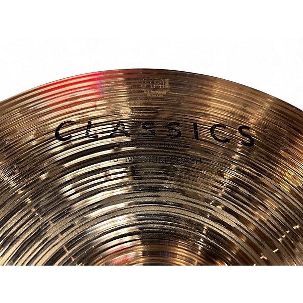Used MEINL 16in Classics Medium Crash Cymbal