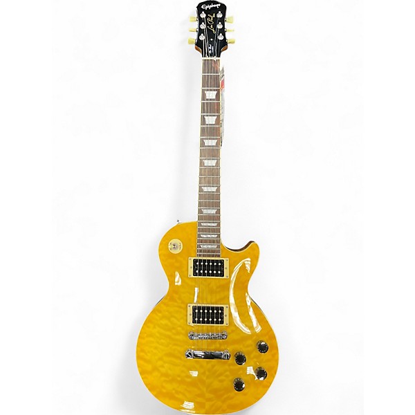 Used Epiphone Les Paul Classic Blonde Solid Body Electric Guitar