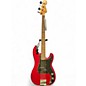 Used 2018 Fender Nate Mendel Precision Bass Candy Apple Red Electric Bass Guitar thumbnail