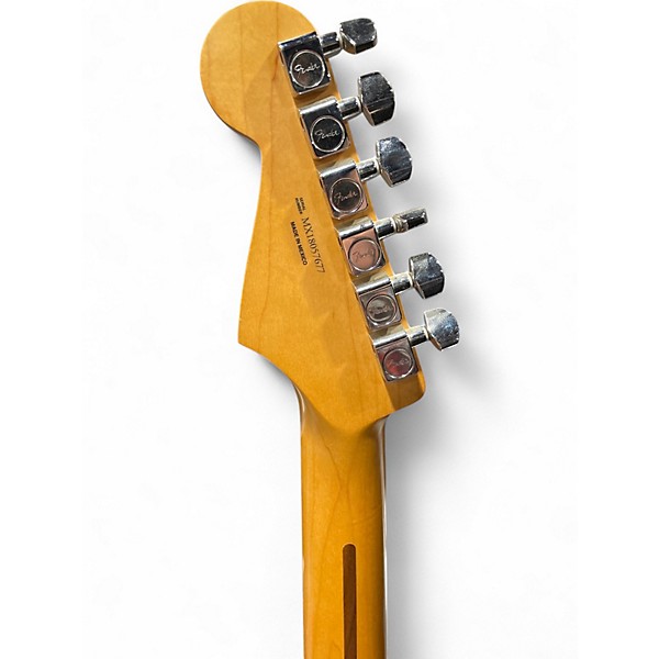 Used Fender Player Stratocaster Black Solid Body Electric Guitar