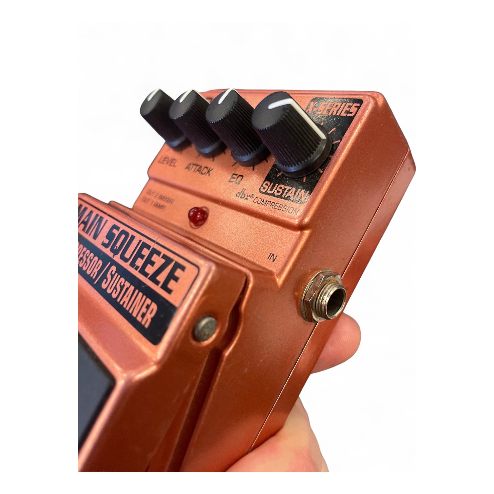 DigiTech MAIN SQUEEZE コンプレッサー DigiTech Main Squeeze Compressor/Sustainer Pedal | Sweetwater