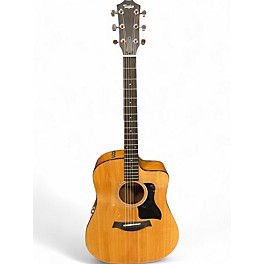 Used Taylor 210CE PLUS Natural Acoustic Electric Guitar