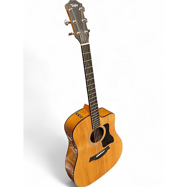 Used Taylor 210CE PLUS Natural Acoustic Electric Guitar