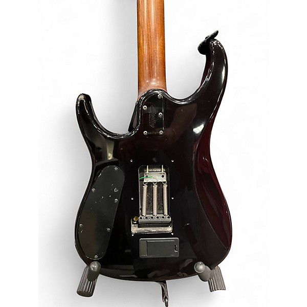 Used Sterling by Music Man JP150 FM PURPLE Solid Body Electric Guitar