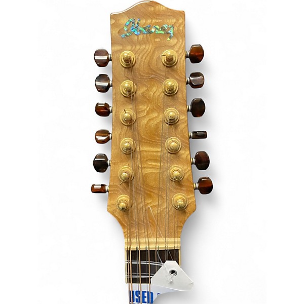 Used Ibanez EW2012ASE-NT Natural 12 String Acoustic Electric Guitar
