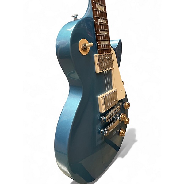 Used 2016 Gibson Les Paul Studio Pelham Blue Solid Body Electric Guitar