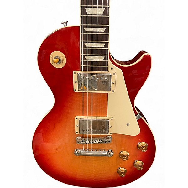 Used Gibson Les Paul Standard Cherry Sunburst Solid Body Electric Guitar