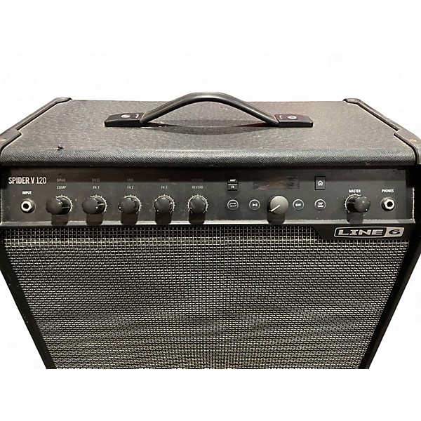 Used Line 6 Spider V 120 1x12 Guitar Combo Amp