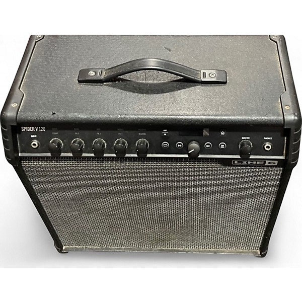 Used Line 6 Spider V 120 1x12 Guitar Combo Amp