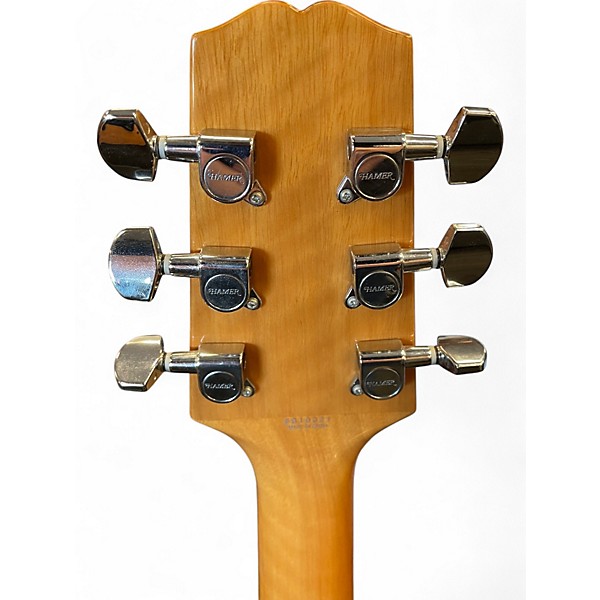 Used Hamer SUNBURST A/T Natural Solid Body Electric Guitar