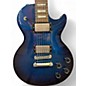 Used Gibson 100th Anniversary Edition Les Paul Studio  Trans Blue Solid Body Electric Guitar
