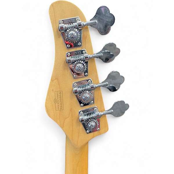 Used Schecter Guitar Research Diamond P Custom Blue Electric Bass Guitar