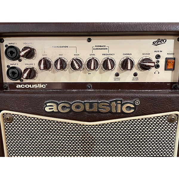 Used Acoustic A20 20W Acoustic Guitar Combo Amp