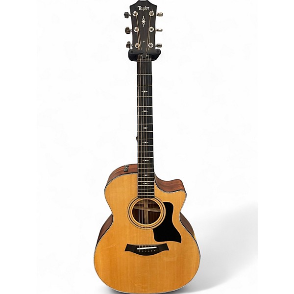 Used Taylor 314CE Natural Acoustic Electric Guitar