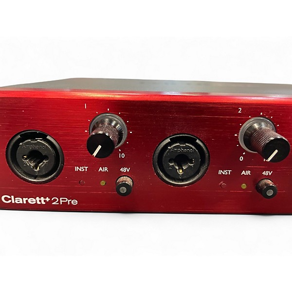 Used Focusrite Clarett 2Pre Audio Interface