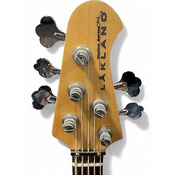 Used Lakland 55-01 Skyline Series 5 String Natural Electric Bass Guitar