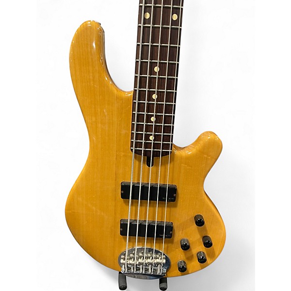 Used Lakland 55-01 Skyline Series 5 String Natural Electric Bass Guitar