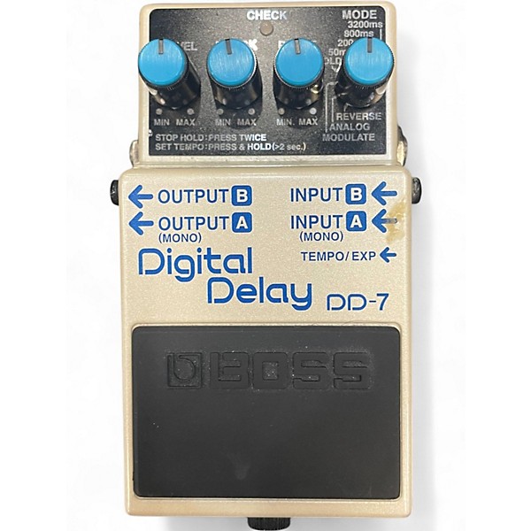 Used BOSS DD7 Digital Delay Effect Pedal