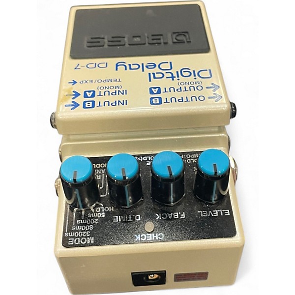 Used BOSS DD7 Digital Delay Effect Pedal