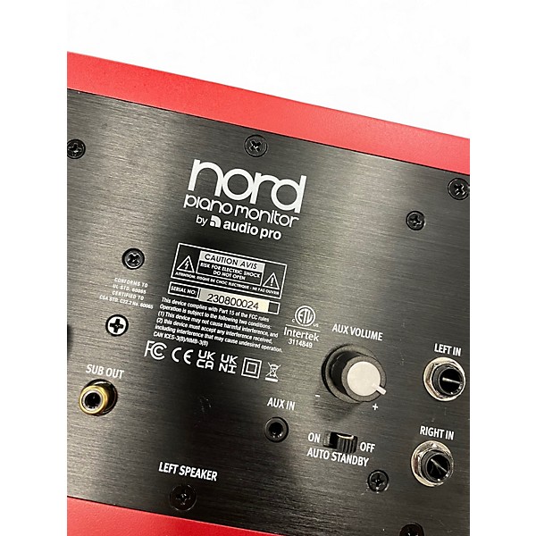 Used Nord Piano Monitors by Audio Pro Pair Powered Monitor