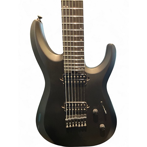 Used Jackson MDK7P Black Solid Body Electric Guitar