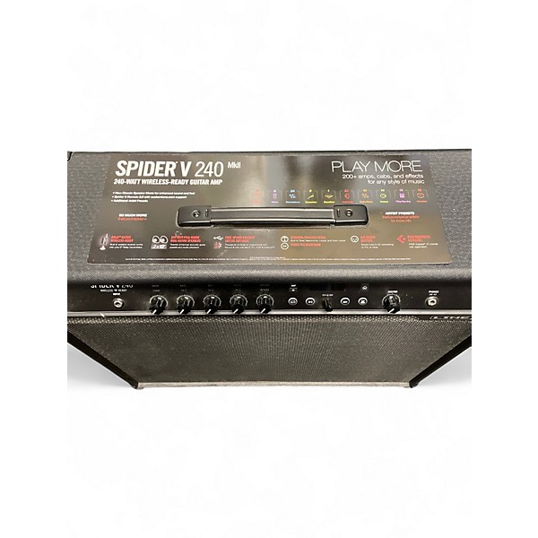 Used Line 6 Spider V 240 2x12 Guitar Combo Amp